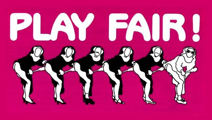 Le premier flyer de prévention « Play Fair »