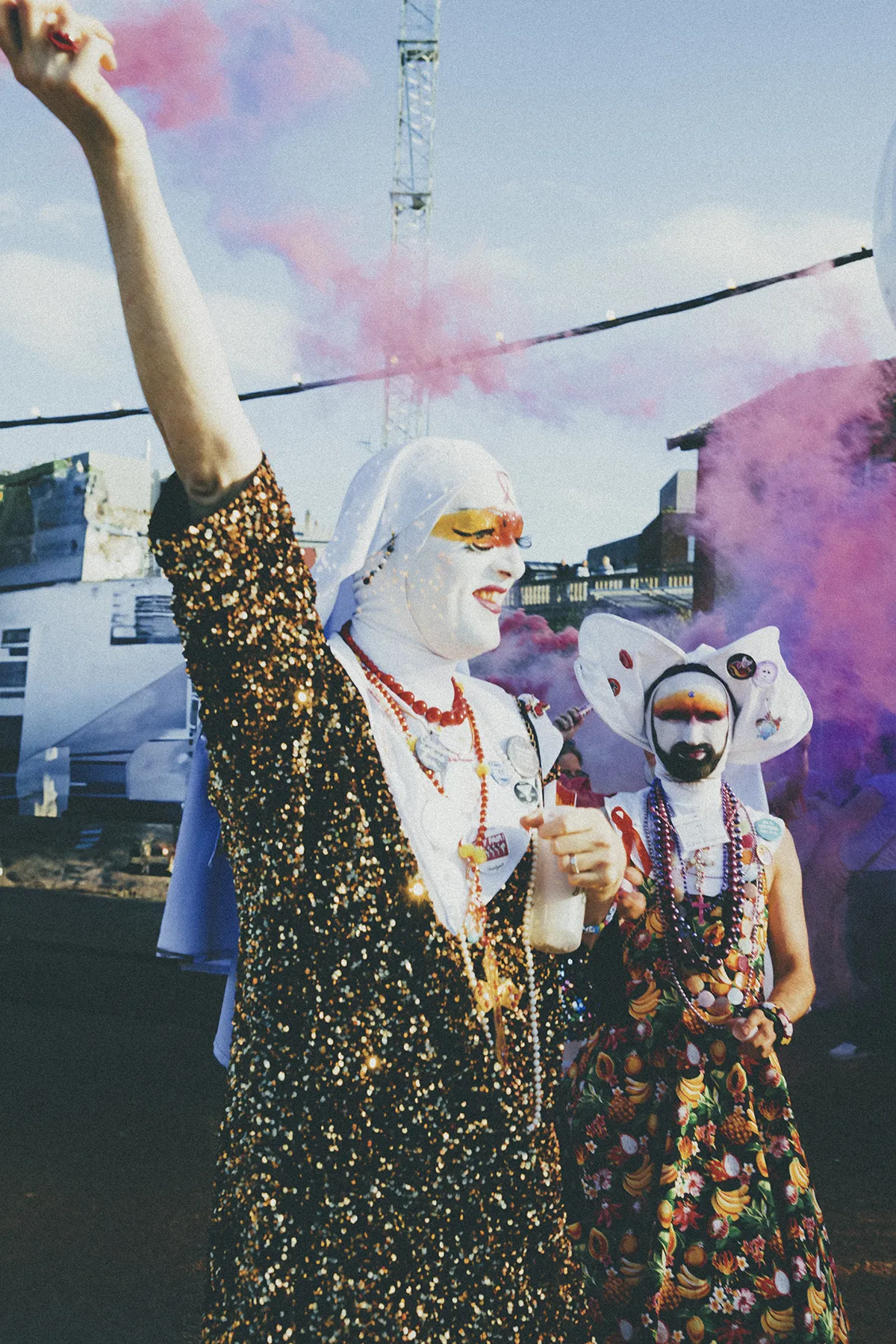Sœur HIVette et Sœur Bérénice à la Cité Fertile